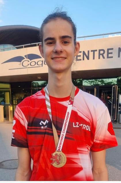 Leo Daxner bei der Luxemburg Open 2023