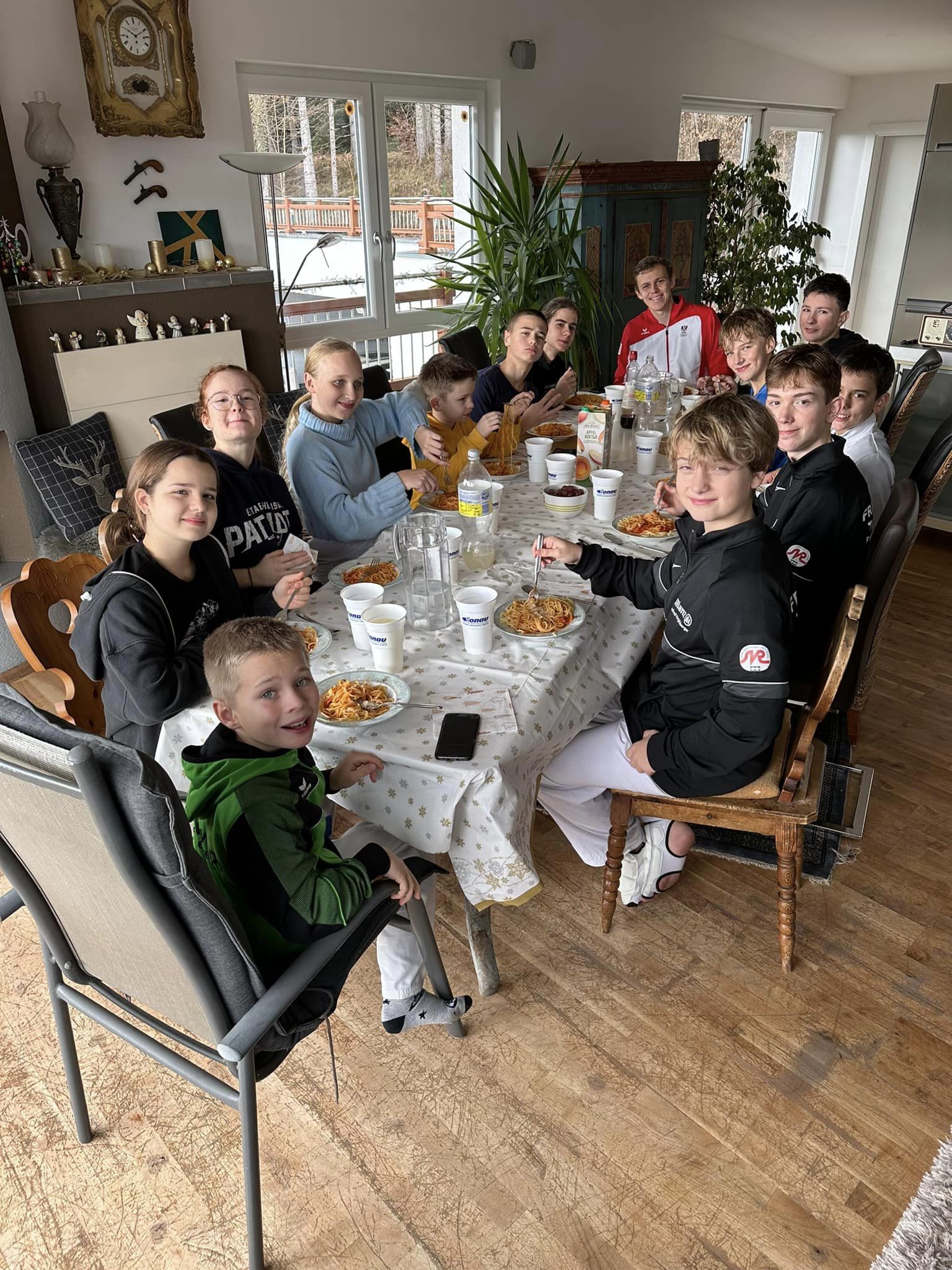 Weihnachtstrainingslager Gruppenfoto